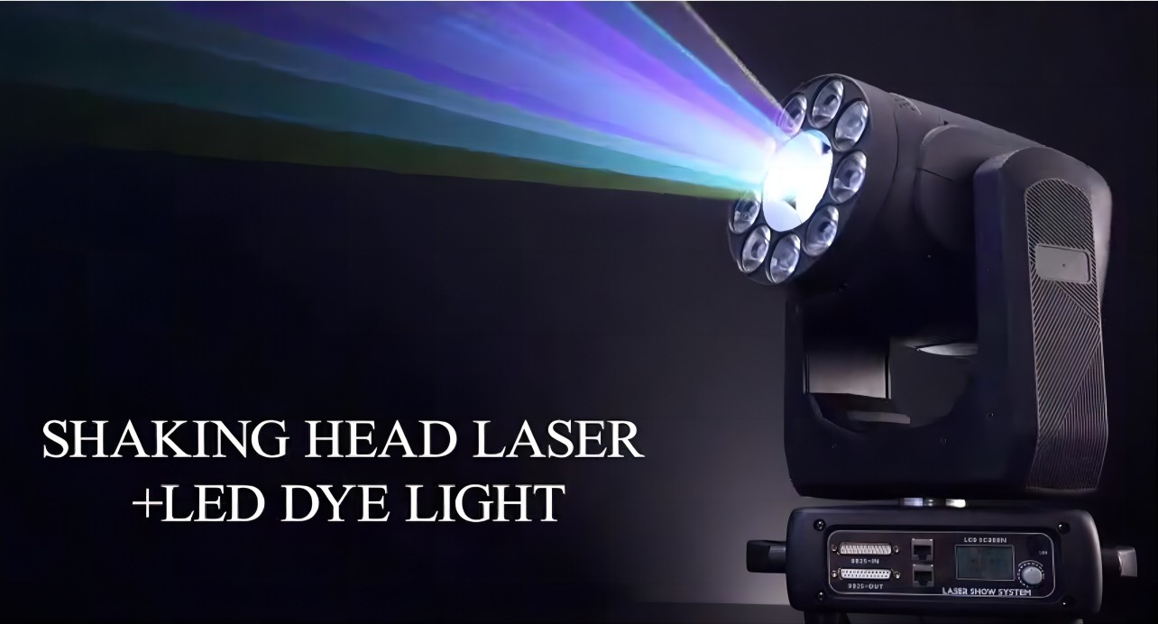 DYE EYE 10W LASER MOVING HEAD 