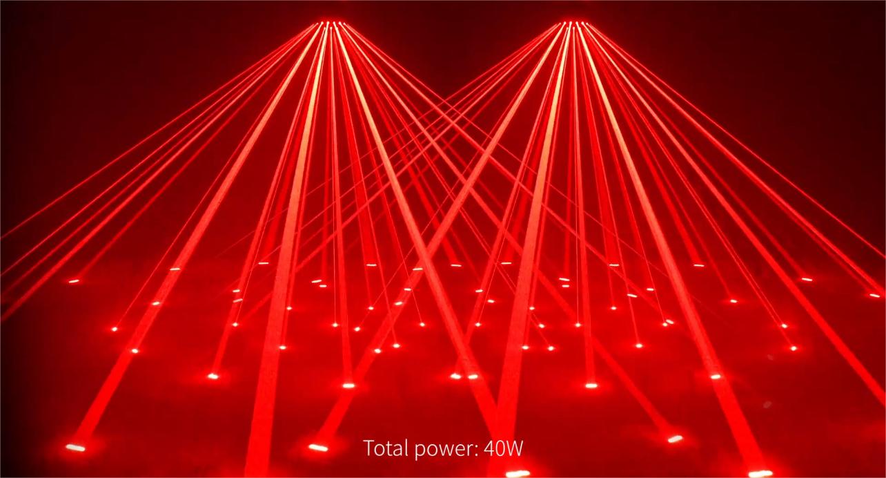 THE RED LASER STROM